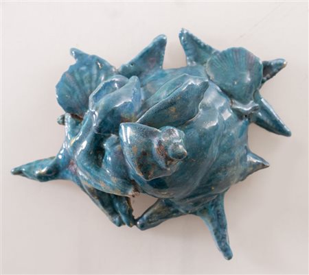 PIETRO MELANDRI (Faenza 1885 - 1976) Scultura in terracotta raffigurante...