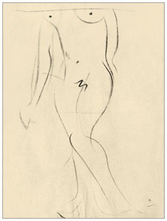 ENZO PREGNO Alessandria d’Egitto 1898 – Firenze 1972 Senza titolo Pastello su...