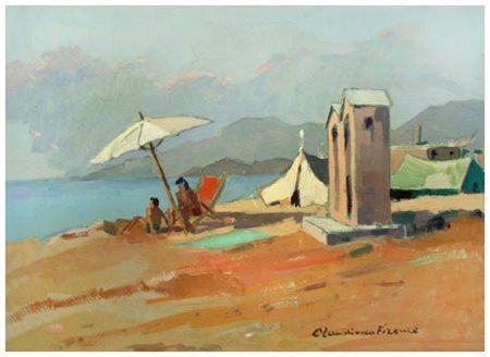 CLAUDIO DA FIRENZE (Claudio Domenici) Firenze 1943 Senza titolo Olio su...