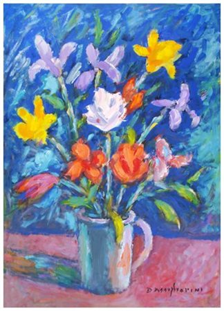 DINO MIGLIORINI Rignano sull’Arno 1907 – Contea 2005 Senza titolo Olio su...