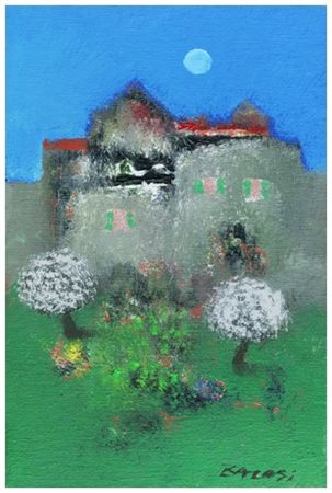 MANLIO BACOSI Perugia 1921 – 1998 Senza titolo Olio su tela 30 x 20. Firma in...