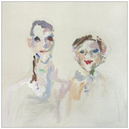 ERNESTO TRECCANI Milano 1920 – 2009 Figura 1970 Grafite e olio su tela 50 x...