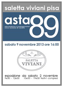 Asta N. 89 - Arte Moderna e Contemporanea