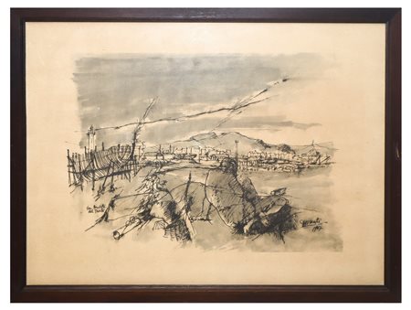 Cesco Dessanti (Rovigno  1926-1975)  - San Benedetto del tronto, 1967