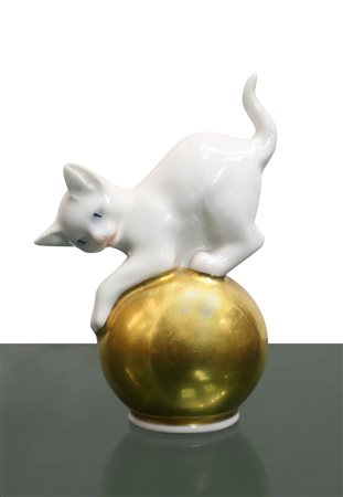 Rosenthal (1879)  - Gatto con palla dorata