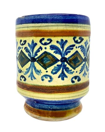 Piccolo vaso in maiolica, 20° secolo