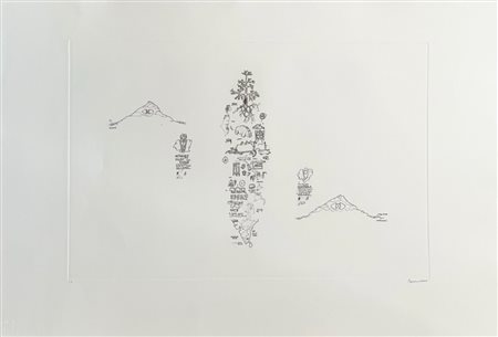 Gianfranco Baruchello, Segni incisi per Marina di Ravenna