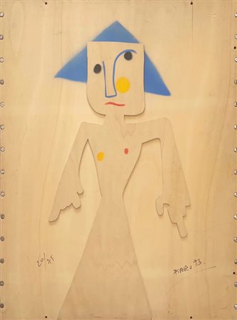 Marcello Pirro, cartella in legno