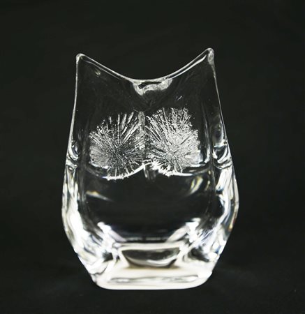 Daum Francia GUFO scultura in cristallo