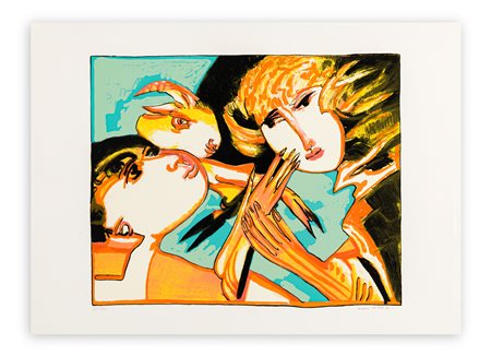 REMO BRINDISI (1918-1996) - Senza Titolo
