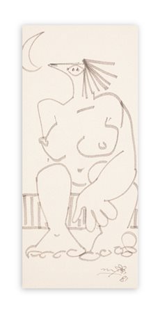 FRANCO ROGNONI (1913-1999) - Senza Titolo, 1981