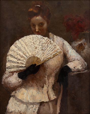 Alessio Jssupoff Vjatka, Russia 1889 - Roma 1957 Il Ventaglio bianco