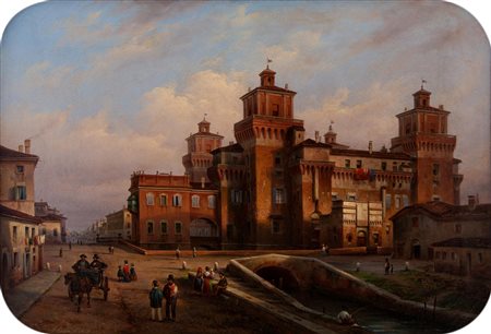 Giuseppe Coen Treviso 1812 - Venezia 1856  Castello Estense di Ferrara