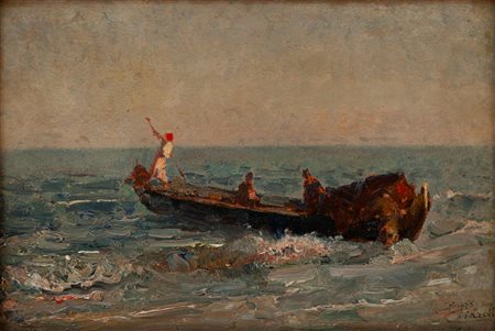 Beppe Ciardi Venezia 1879 - Venezia 1933 Pescatori