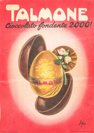 Severo Pozzati “Sepo”, TALMONE -  Cioccolato Fondente 2000!