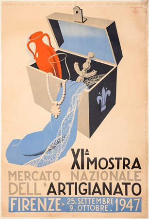G. Piombanti, Mercato Nazionale dell’Artigianato - Firenze 1947.
