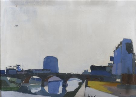 DIPINTO DI ANTONIO VANGELLI, 1953