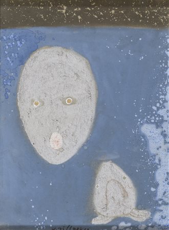 DIPINTO DI FRANCO VILLORESI, ANNI '60