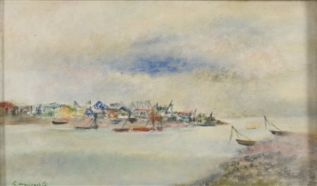 DIPINTO MARINA DI GIOVANNI OMICCIOLI