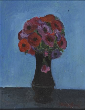 DIPINTO NATURA MORTA DI MARIO MAFAI