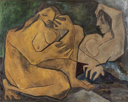 DIPINTO DI NICOLETTA BONARELLI, 1956