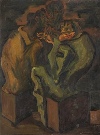 DIPINTO DI NICOLETTA BONARELLI, 1947