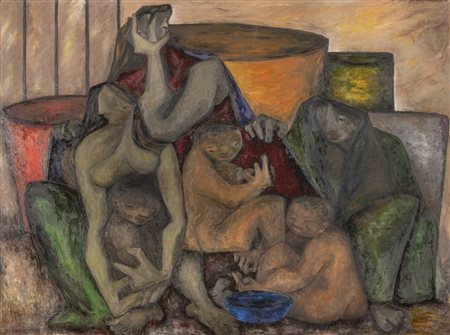 DIPINTO DI NICOLETTA BONARELLI, 1959