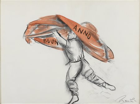 TECNICA MISTA DI GIACOMO MANZÙ