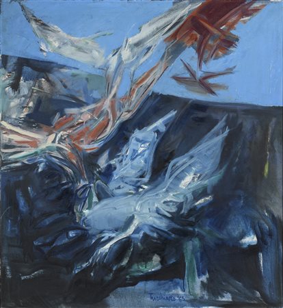 DIPINTO GABBIANO DI ALDO TURCHIARO, 1963