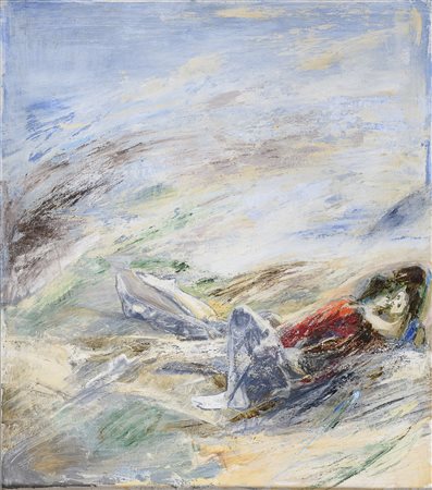 DIPINTO LUCE E MEMORIA DI ENNIO CALABRIA, 1988