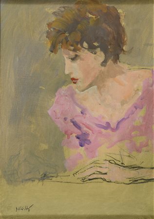 DIPINTO RITRATTO DI ALBERTO SUGHI