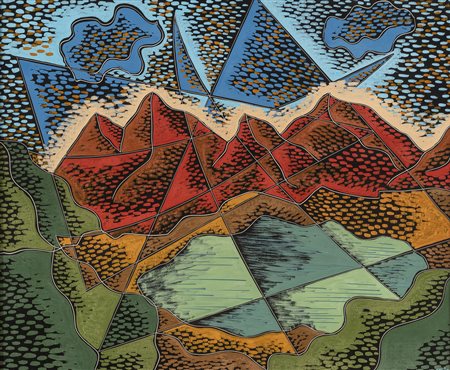 ENCAUSTO AEREOPITTURA DI PIPPO ORIANI