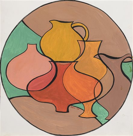 STUDIO PER PIATTO DI KAREL APPEL, 1981