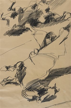 STUDIO PER MATTATOIO DI ENNIO CALABRIA, 1958