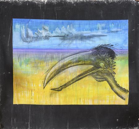 DIPINTO BECCO DI CARLO CUSATELLI