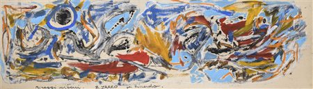 DIPINTO MIRAGGI URBANI DI B. ZARRO