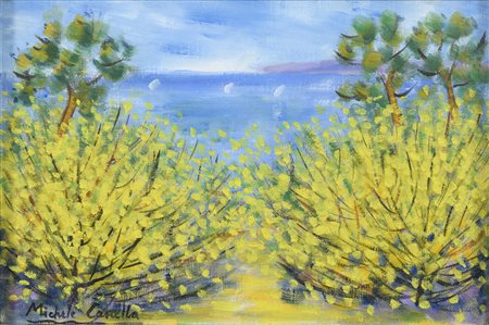 DIPINTO PAESAGGIO DI MICHELE CASCELLA