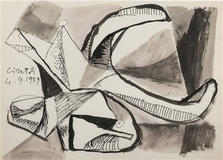 TECNICA MISTA DI CLAUDIO CINTOLI, 1959