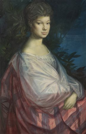 DIPINTO RITRATTO DI RICCARDO TOMMASI FERRONI, 1964