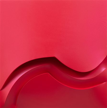 Giuseppe Amadio (Todi 1944) CUSIO Acrilico su tela estroflessa 100x100 cm