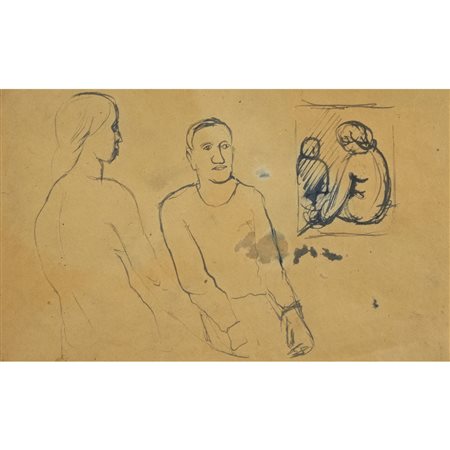 Mario Sironi Sassari 1885 - Milano 1961 18,5x30 cm.