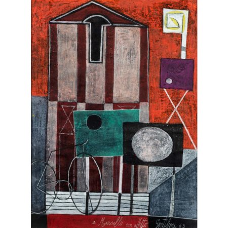 Franco Gentilini Faenza 1909 - Roma 1981 44x32,5 cm.