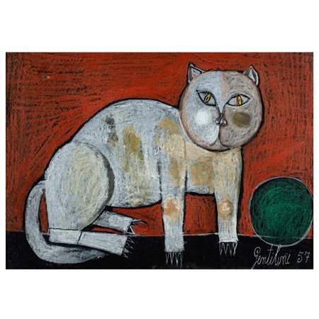 Franco Gentilini Faenza 1909 - Roma 1981 35x50 cm.