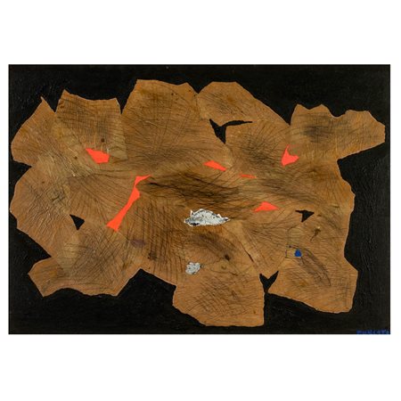 Giulio Turcato Mantova 1912 - Roma 1995 70x100 cm.