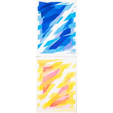 Paolo D'Orazio Chieti 1944 - Roma 2022 30x80 cm.