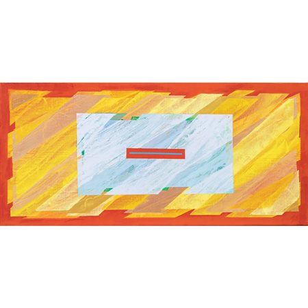 Paolo D'Orazio Chieti 1944 - Roma 2022 37,5x76 cm.