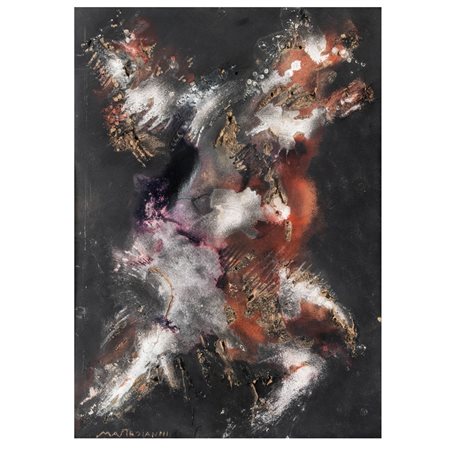 Umberto Mastroianni Fontana Liri 1910 - Milano 1998 70x50 cm.