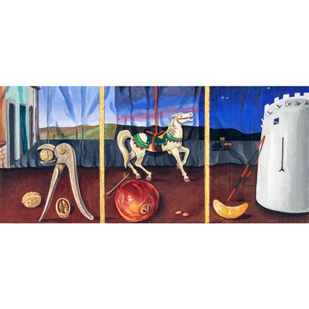 Francesca Bonanni Roma 1969 18x40 cm.