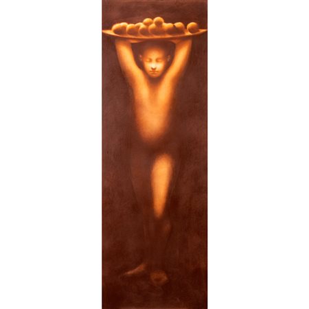 Stefania Fabrizi Roma 1958 180x70 cm.