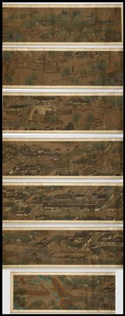 LUNGO IL FIUME DURANTE IL FESTIVAL QINGMING
Cina, dinastia Qing